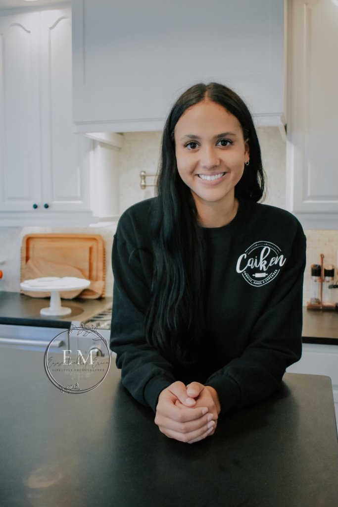 Headshot of owner of Caiken Baked Goods 